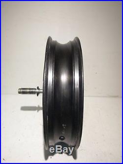 1997 Suzuki Bandit 1200S Front Wheel with Brake Rotors Axle and Spacer