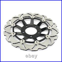 1Pair Front Brake Discs For GSF 600 Bandit S 95-04 SV 650 99-02 GSX 600 F 89-03