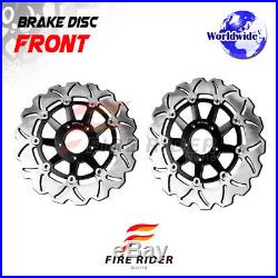 2x Front Brake Disc Rotor For Suzuki GSF 1200 BANDIT 96-05 97 98 99 00 01 02