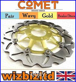 COMET Pair Front Brake Discs Suzuki GSF 600 K3/K4 (Faired Bandit) 00-04 W903GD2