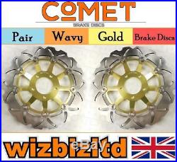 COMET Pair Front Brake Discs Suzuki GSF 600 K3/K4 (Faired Bandit) 00-04 W903GD