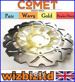 COMET Pair Front Brake Discs Suzuki GSF 600 K3/K4 (Faired Bandit) 00-04 W903GD