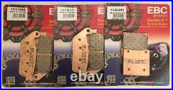 EBC Sintered FRONT and REAR Brake Pads Fits SUZUKI GSF600 BANDIT (1995 to 1999)