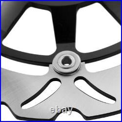 Floating Front Brake Disc Rotor For Suzuki GSXR400 GSF 600 BANDIT GSX750F Black