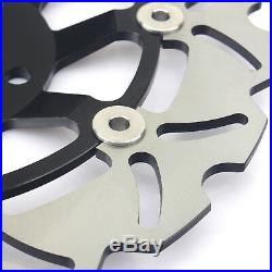 For GSF600 Bandit 00-04 GSX 750 F 98-02 SV650S Front Rear Brake Discs Disks Pads