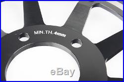 For GSF BANDIT 1200 / S K1 K2 K3 K4 K5 Front Rear Brake Discs Disks Pads Black