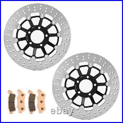 For SUZUKI GSF1200 GSF 1200 S Bandit 1996-2000 Front Brake Discs Rotors Pads