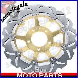 Front Brake Disc Rotor & Pads For SUZUKI GSF600S Bandit 2000 2001 2002 2003 2004