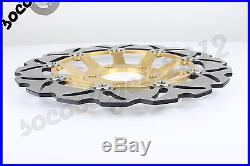 Front Brake Disc Rotor & Pads For SUZUKI GSF600S Bandit 2000 2001 2002 2003 2004