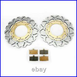 Front Brake Discs Pads For GSF650 GS1250 07-12 GSF 650 1250 S Bandit 2007-2012