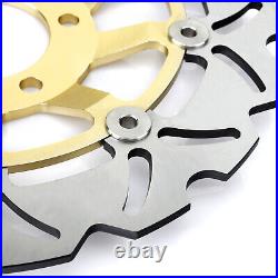 Front Brake Discs Pads For GSF 600 S Bandit 00-04 SV 650 S 99-02 GSX 750 F 98-03
