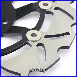 Front Brake Discs Rotors + Pads For SUZUKI GSF 600 N S Bandit 95-99 RF600R 93-97