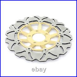 Front Brake Discs and Pads for SUZUKI Bandit GSF1200 GSF 1200 S 2001-2005 Gold