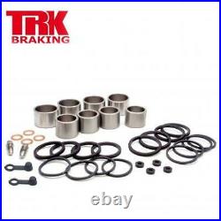 Front Brake Piston and Seal Kit Compatible With Suzuki GSF 650 AL0 Bandit 2010