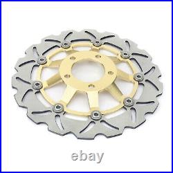 Front Rear Brake Discs Pads For GSX 600 750 F 98-02 SV650S 99-02 GSF 600 S 00-04
