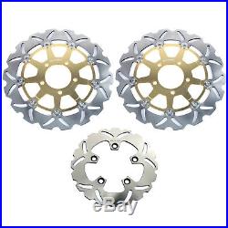 Front Rear Brake Discs Rotor for GSX 750 F 04 05 06 GSF 650 Bandit / S ABS K5 K6