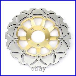 Front Rear Brake Discs Rotors Pads For GSF 600 N S Bandit 95-99 RF 600 R 93-97