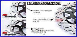 Front Rear Disc Brake Rotor Set For Suzuki GSF 1200 Bandit Non ABS Models 2006