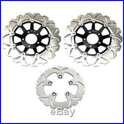 Front Rear DiscsRotors For RF900R 94-99 GSF 1200 Bandit / S 96-05 GS 1200 SS / Z