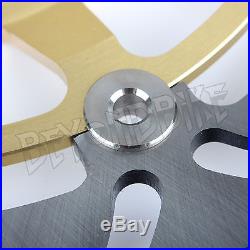 Front Rear GSF BANDIT / S 600 SV-S 650 GSX F 750 Brake Disc Rotor Pads Gold 00