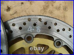 Front brake discs rotors for a Suzuki Bandit 1200 GSF GSXR