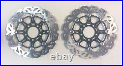 High Quality Armstrong Wavy Front Brake Discs GSF600 Bandit 95-04 SV650 99-02