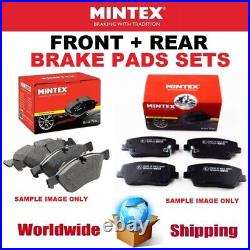 MINTEX FRONT + REAR BRAKE PADS for bandit10uk