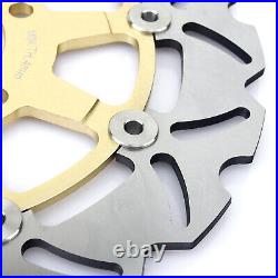 Pair Front Brake Discs For GSF 650 S Bandit 05-06 SV 650 S 03-15 GSX 600 F 03-06