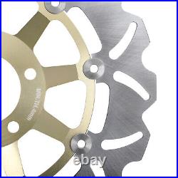 Pair Front Brake Discs For Suzuki GSF 600 S Bandit 650 95-04 SV 650 S X 99-02