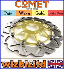 Pair of Front Brake Discs Suzuki GSF 600 S/T/V/WithX (Naked Bandit) 95-99 W903GD
