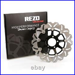 Rezo Stainless Front Brake Rotor Discs Pair fits Suzuki GSF 1200 N Bandit 96-05