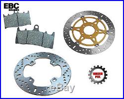 SUZUKI GSF 600 S/T/V/WithX (Naked Bandit) 95-99 EBC Front Disc Brake Rotor & Pads