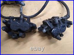 Suzuki Bandit 600 / GSF600 Y 2000 Complete Front Brake System Calipers, M/Cyl
