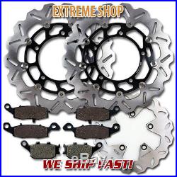 Suzuki F+R Brake Rotor + Pads GSF 650 Bandit Faired & Naked (ABS) (2005-2006)