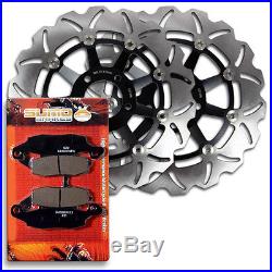 Suzuki Front Brake Rotor + Pads GSF 650 Naked/Faired Bandit Non ABS 2005-2006