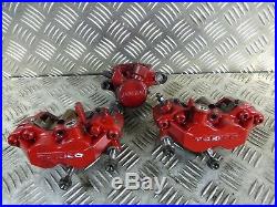 Suzuki GSF1250 Bandit 2008 front and rear brake calipers