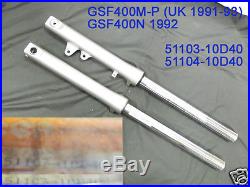 Suzuki GSF400 Front Fork Assy LH & RH NOS GSF400 Bandit Front Damper 51103-10D40