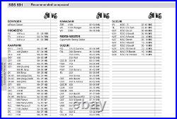 Suzuki GSF 650 Bandit ABS 2007-2012 SBS Dual Sinter Front Brake Pads 631DS-1