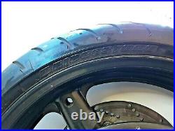 Suzuki gsf 600 bandit front wheel with tyre and brake discs