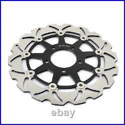 Wave Front Rear Brake Discs and Pads set fit for Suzuki GSF 650 Bandit 2005 2006